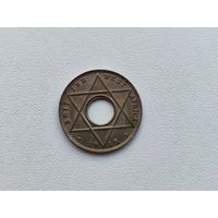 Нигерия 1/2 пенни 1945 года. Британская Западная Африка