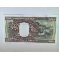 Мавритания 500 UNC 2002 c рубля