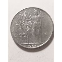 Италия 100 лир 1964