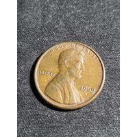 США 1 цент 1969 D