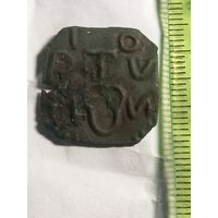 Печать/Доминиальный жетон/Марка Личный знак род Обуховичей старинный шляхетский род герба Ключ раздвоенный (вариант герба Ясенчик) в ВКЛ