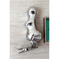 Ёлочная игрушка на прищепке. Ласка. Горностай.