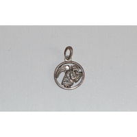 Серебряная подвеска "Ангел в молитве"