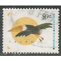 Аргентина. Птицы. Большой тукан. 1995г. Mi#2254.
