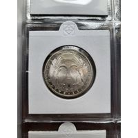 5 марок 1978 F Иоганн Бальтазар Нейман! Остатки штемпеля! Серебро 11.2 грамма 625 пробы 0,311 унции! ВОЗМОЖЕН ОБМЕН!