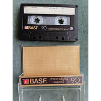 Аудиокассета "BASF 90 chromdioxid superII"