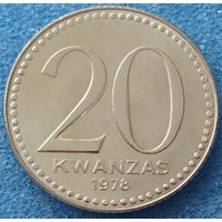 Ангола. 20 кванза 1978 год  KM#87
