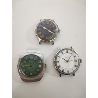 Часы СССР Восток 3 штуки нечастые с 1 рубля
