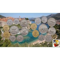 Хорватия набор 1, 2, 5, 10, 20, 50 лип; 1, 2, 5 кун 2022 года, UNC. Четный год! Последний год чекана легендарной куны!  Сторгуй за свою цену, предложи обмен!