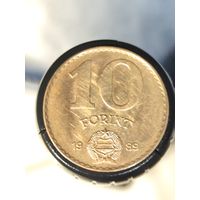 Венгрия 10 форинтов 1989