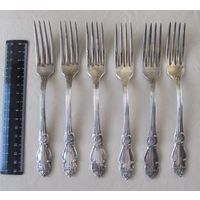 Все лоты с рубля.Вилки,мельхиор,СССР