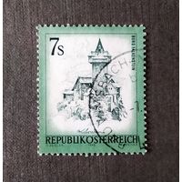 Марка Австрия 1973 год Пейзаж