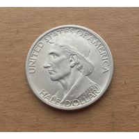 США, полдоллара 1936 г., серебро 0.900, 200 лет со дня рождения Даниэля Буна