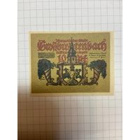 10 пфеннигов (нотгельды) г. Германия Гросрейтенбах-1201