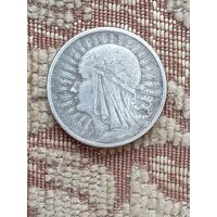 2 злотых 1934г. Польша. Ядвига