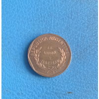 Аргентина 1 сентаво 1997 год