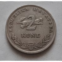 2 куны 1993 г. Хорватия