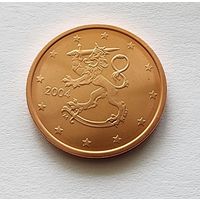 Финляндия 5 евроцентов, 2004  UNC