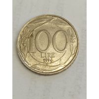 Италия 100 лир 1994