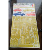 Чехословакия Туристская схема