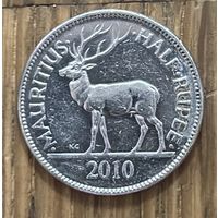 1/2 Рупии Маврикий 2010г.