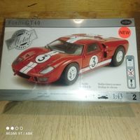 Сборная модель Ford GT 40.Testors.1:43.
