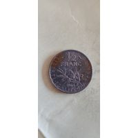 Франция 1/2 франк 1965