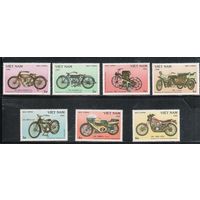Вьетнам-1985(Мих.1572-1578)  **  ,  Мотоциклы,Мотоспорт (полная серия)