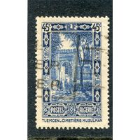 Французский Алжир. Мусульманское кладбище в городе Тлемсен. 45с