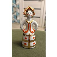 Статуэтка Фарфоровая Матрешка - невеста . Дулёво