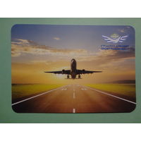 Календарик 2012 г.  ПромТрансИнвест.  Самолет.