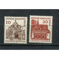Западный Берлин - 1964 - Стандарты. Архитектура - 2 марки. MH, Чистая без клея.  (LOT Gy27)-T3P29