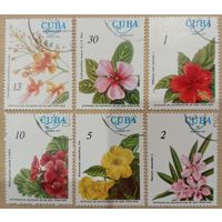 Куба 1977. Флора. Цветы. Полная серия