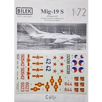 Миг-19С  BILEK#956  1/72