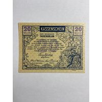 20 геллеров (нотгельды) 1921 г. Австрия.-0812