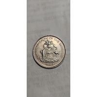 Багамы  5 цент 1987