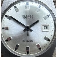 Куплю ЦИФЕРБЛАТ к часам Exacta Полёт 29 камней и к Золотому ЛУЧУ 2209 (диаметр чуть меньше чем у позолоченного)"