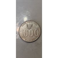 Индонезия 1000 рупиан 2010