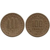 Республика Мали. 100 франков 1975. Флора. НЕЧАСТАЯ