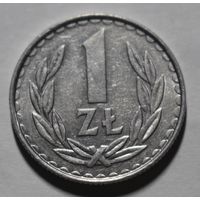 Польша, 1 злотый, 1987 год