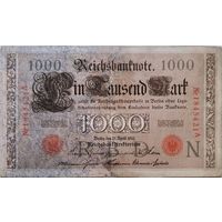 Германия 1000 Mарок 1910 VF 505