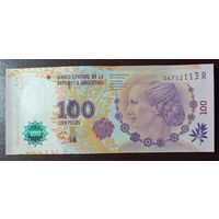 100 песо 2015 года - Аргентина - UNC