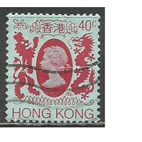 Гонконг. Королева Елизавета II. Герб. 1982г. Mi#294.