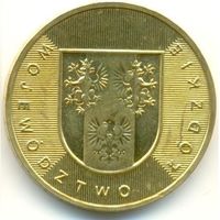 Польша 2 злотых, 2004 Лодзинское воеводство UNC