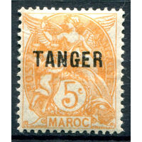 Французские колонии - Марокко, Танжер - 1923/24г. - аллегория, 5 с - 1 марка - MH [Mi 13]. #4-W1-123-A-1