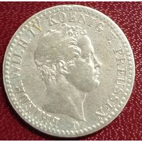 Пруссия 1/6 талера 1843D.