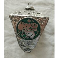 Ёлочная игрушка фонарик