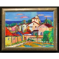 Сковородко О.А "Крымское утро", 2017г. Холст, масло. Размер 41х55см.