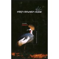 2016 Гана 4683/B584 Птицы - Серый венценосный журавль 9,00 евро