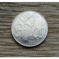 Werty71 Германия ГДР 10 марок 1990 100 лет Дню международной солидарности трудящихся 1 мая